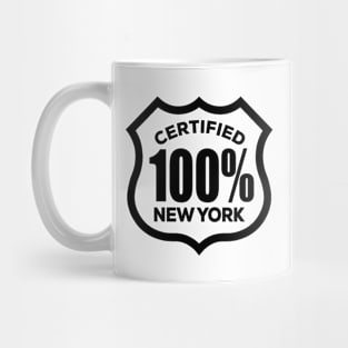 100% NEW YORK Mug